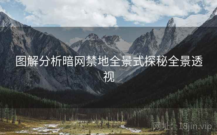 图解分析暗网禁地全景式探秘全景透视