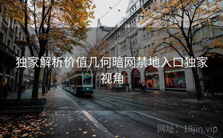 独家解析价值几何暗网禁地入口独家视角