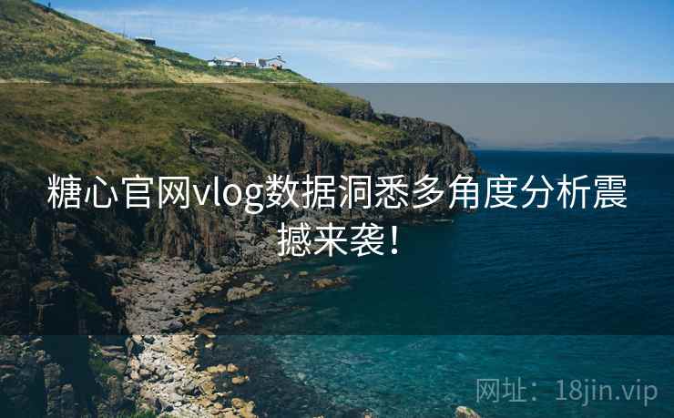 糖心官网vlog数据洞悉多角度分析震撼来袭！